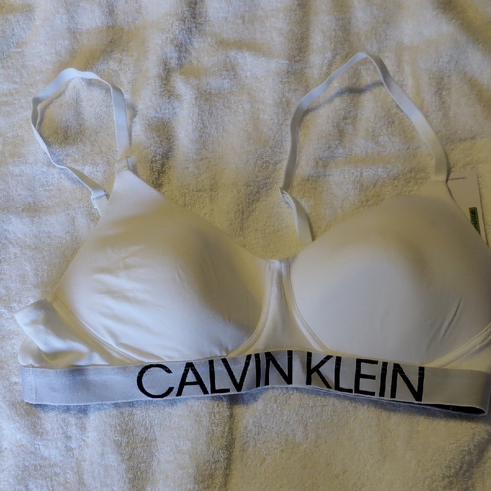 Calvin Klein White Bralette